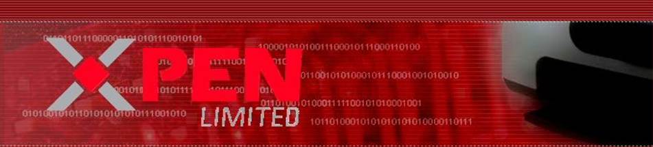 A red background with white text